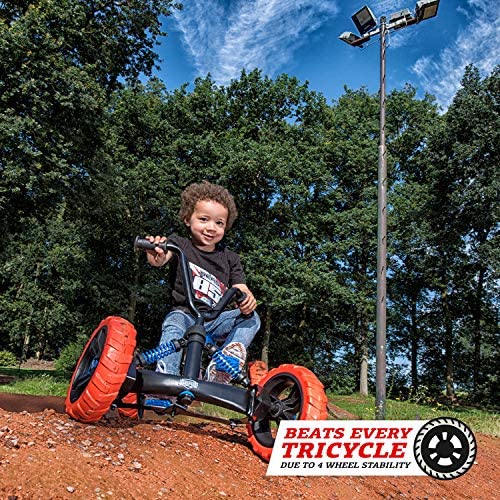 Berg Pedal Kart Buzzy Nitro | Pedal Go Kart, Ride On Toys for Boys and Girls, Go Kart, Toddler Ride on Toys, Outdoor Toys