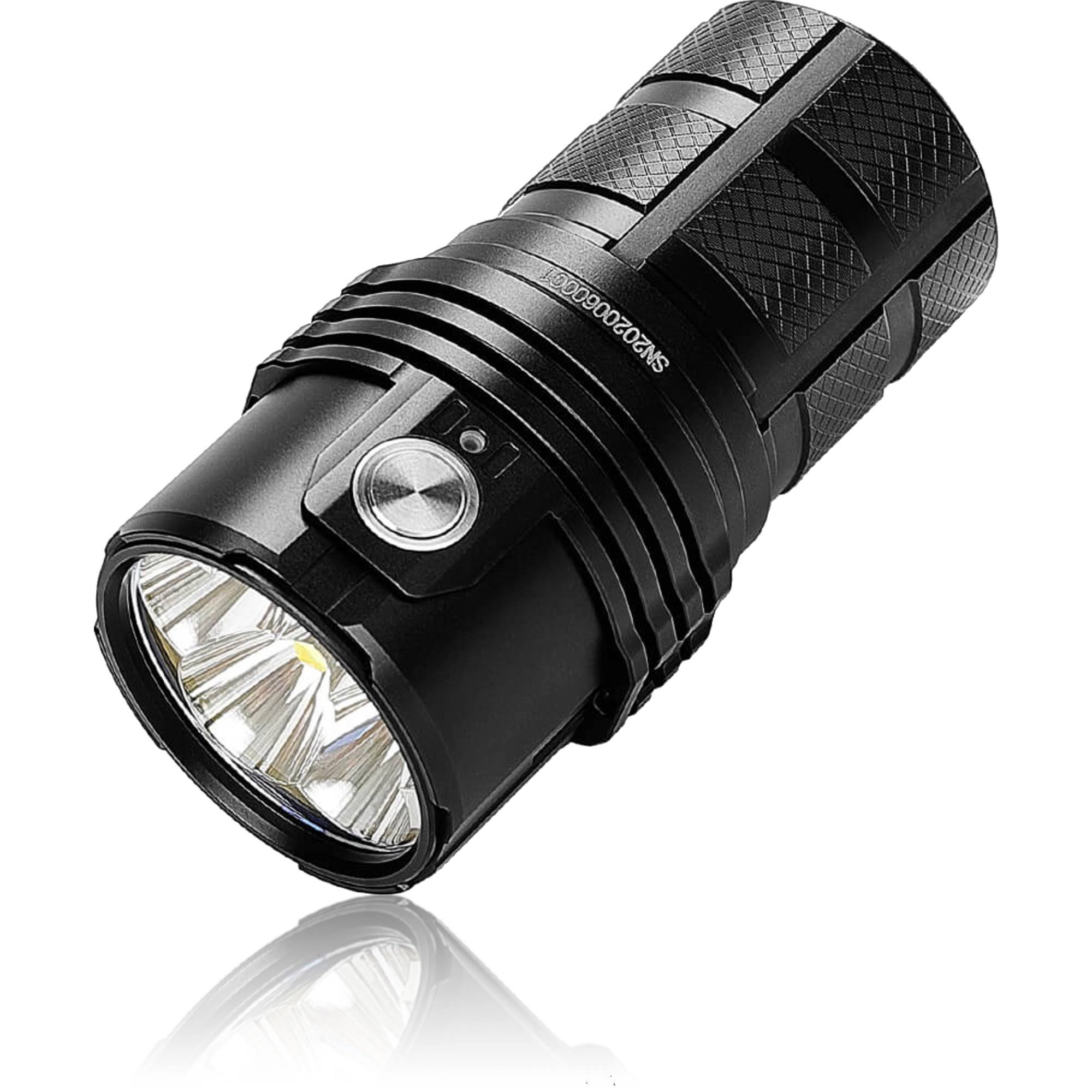 IMALENT MS06 Rechargeable LED Flashlight, 25000 Lumens, 513m Beam, 3×21700 Batteries, Magnetic USB Charging