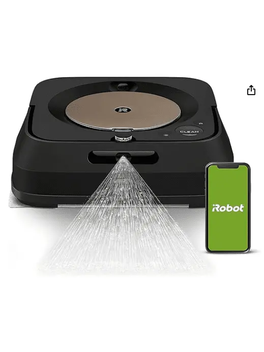 iRobot Braava Jet m6 (6012) Ultimate Robot Mop- Wi-Fi Connected, Precision Jet Spray, Smart Mapping, Works with Alexa, Ideal for Multiple Rooms, Recharges and Resumes