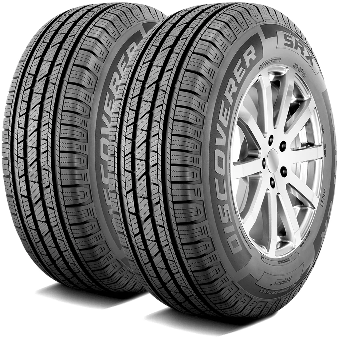 Cooper Discoverer SRX All Season Tires 235/65R17 104T – Set of 2 for Truck/SUV