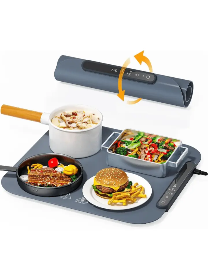 Open-Box Warming Tray with Rapid Full-Surface Heating for Even Heat Distribution