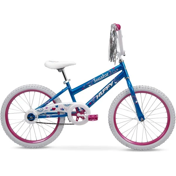 Huffy 20-inch Sea Star Girls' Bike, Blue and Pink