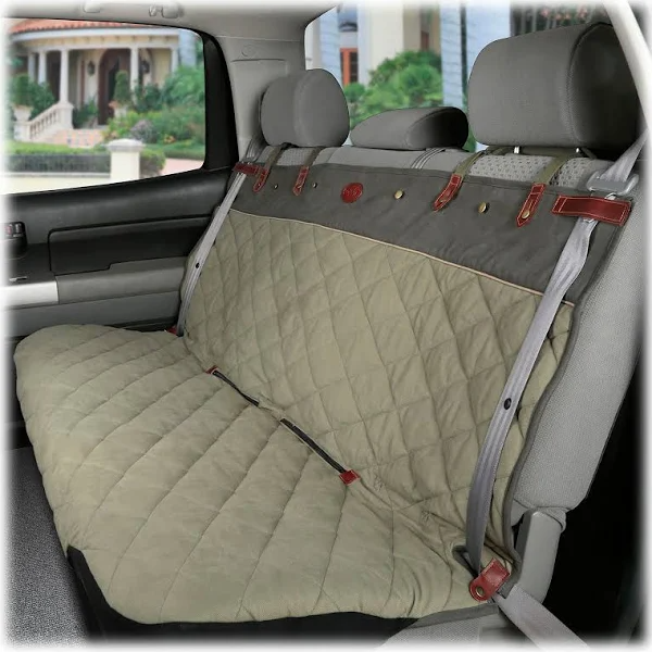 Solvit Premium Extra-Wide Bench Seat Cover Green