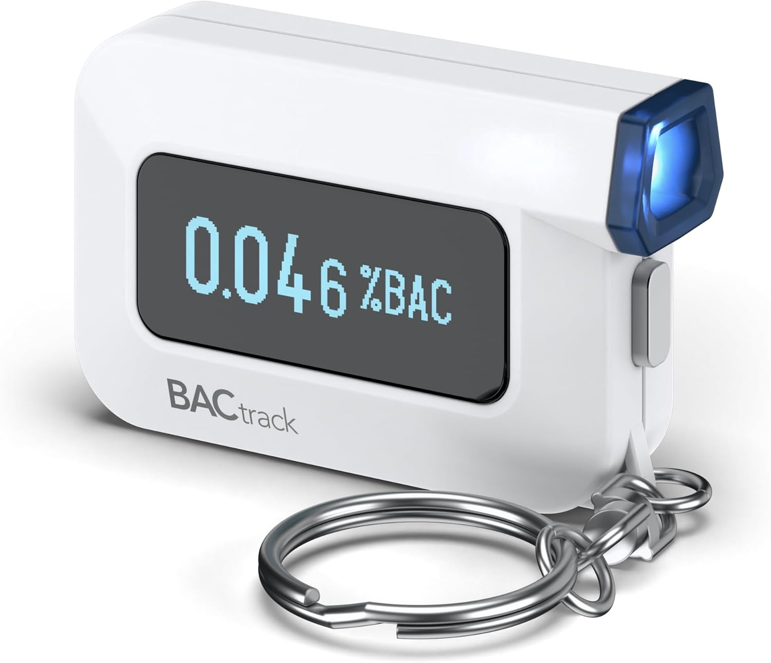BACtrack C6 Keychain Breathalyzer 2-Pack – Professional Accuracy, Smartphone Connectivity, Apple & Android Compatible