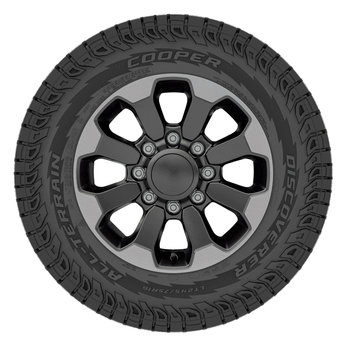 Cooper Discoverer LT265/75R16 123R All-Terrain Tire for Light Trucks – 55,000 Mile Warranty, Durable & Quiet Performance