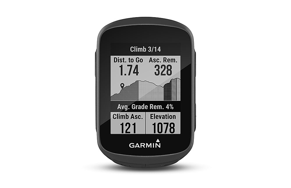 Garmin – Edge 130 Plus Compact 1.8′′ GPS bike computer with training features – Black