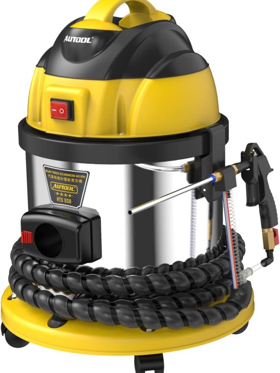 Walnut Blaster Engine Intake Valve Cleaner – Automotive Carbon Remover with Screen Separator