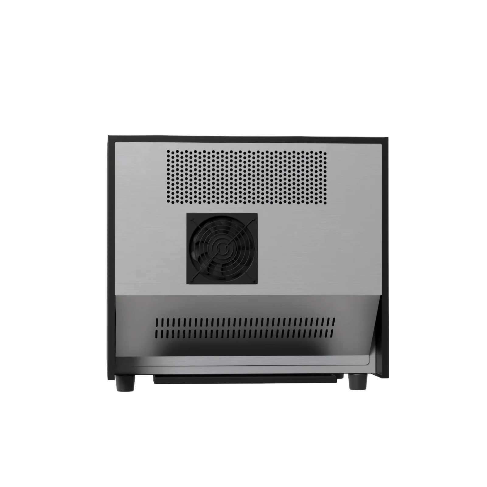 JINJUNYE 12-Bottle Wine Cooler Refrigerator with Temperature Control, Countertop Mini Fridge, Glass Door, for Home/Office/Bar