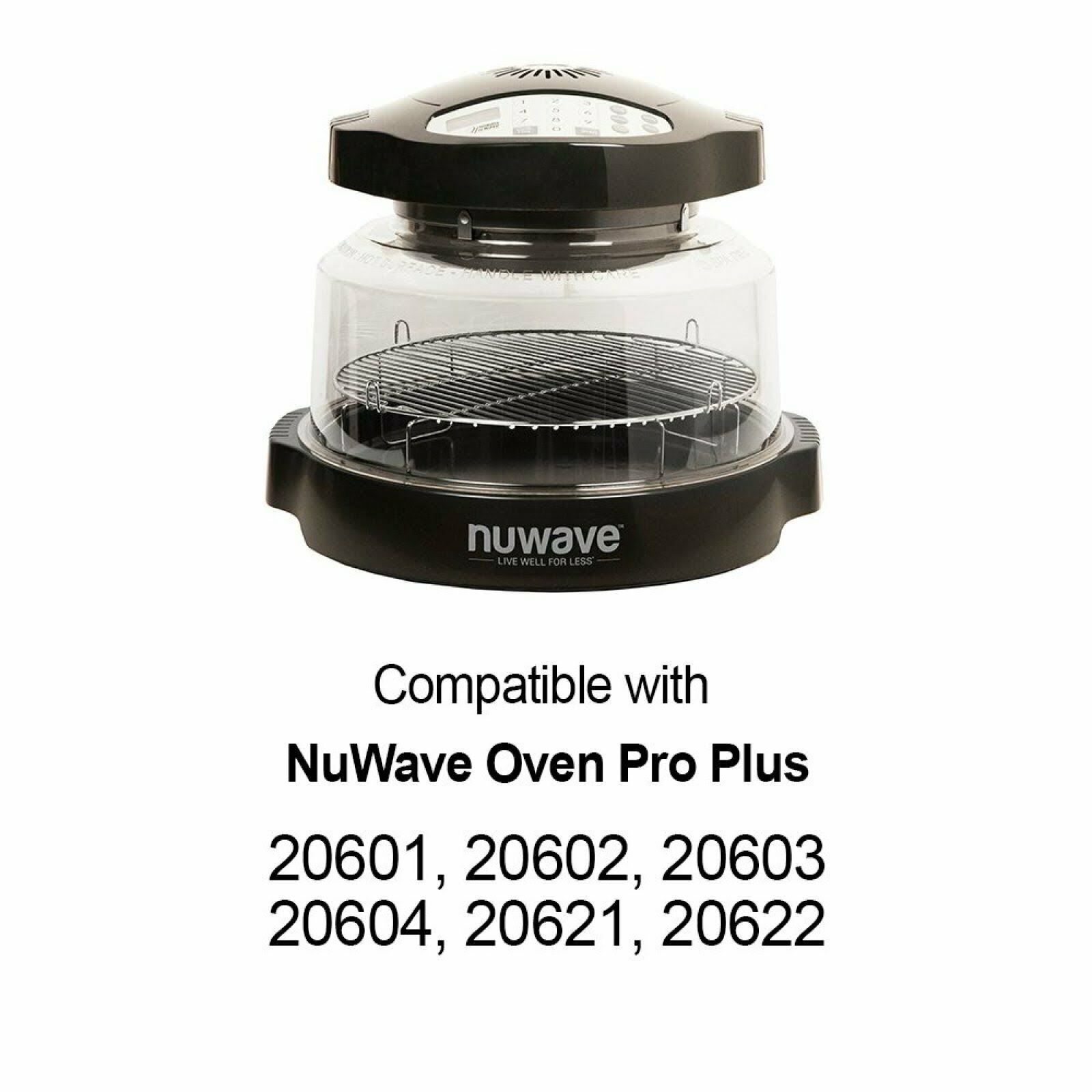 NuWave Oven Pro Plus Replacement Dome – Durable Polycarbonate, Dishwasher-Safe, Genuine Manufacturer Part