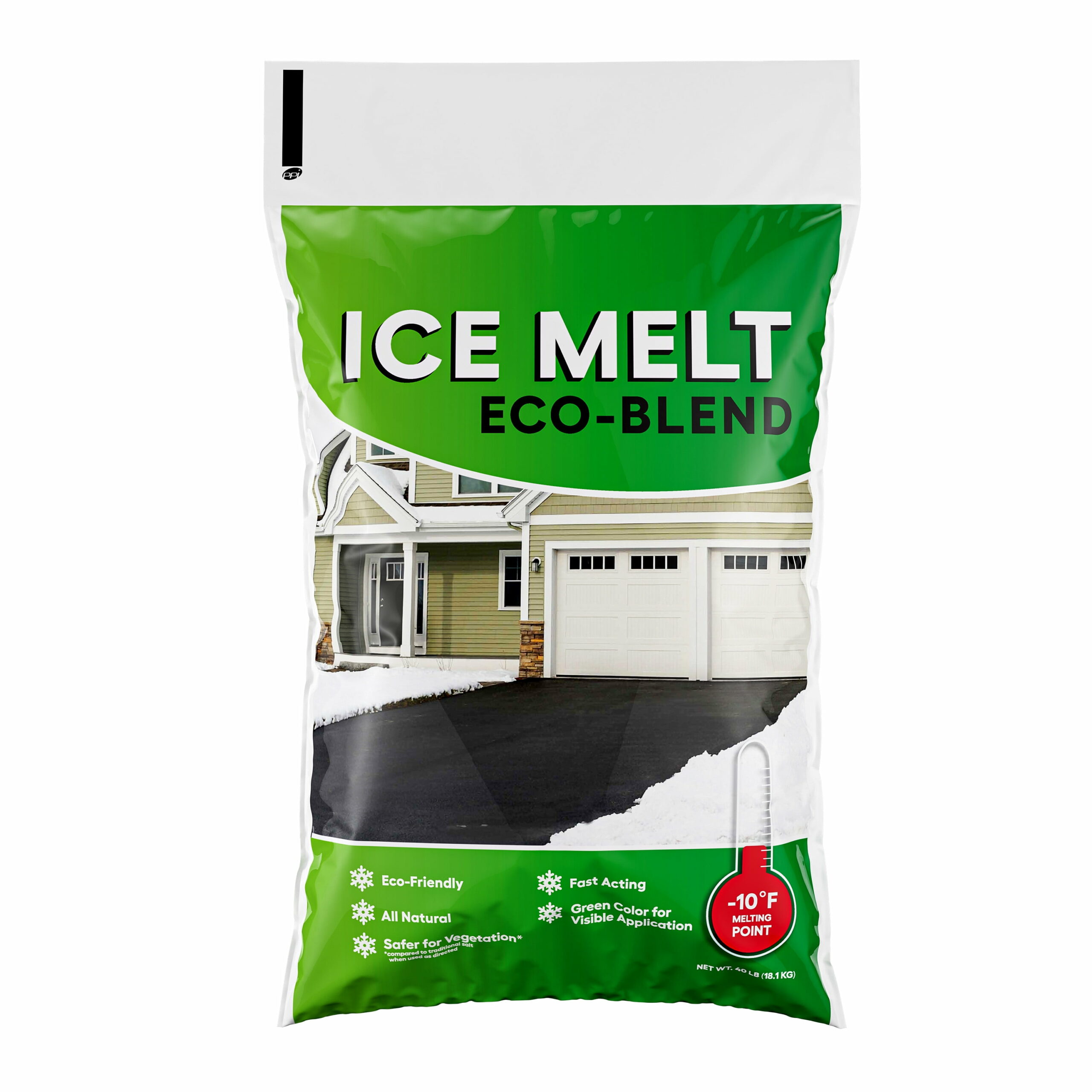 Eco-Blend Ice Melter 40lb – Environmentally Friendly, Biodegradable, Effective to -10°F