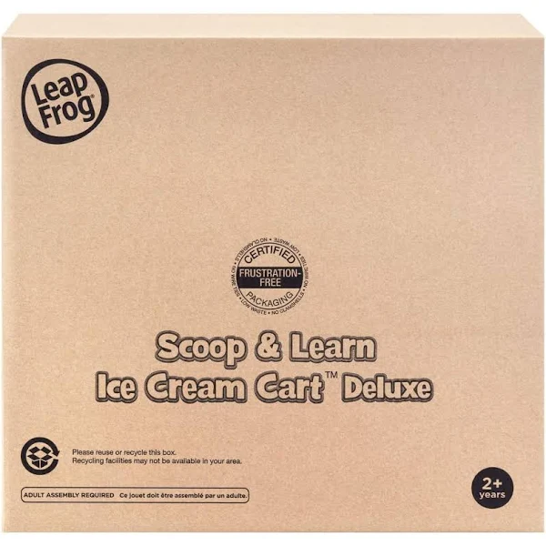 Leapfrog Scoop and Learn Ice Cream Cart Deluxe (Frustration Free Packaging)