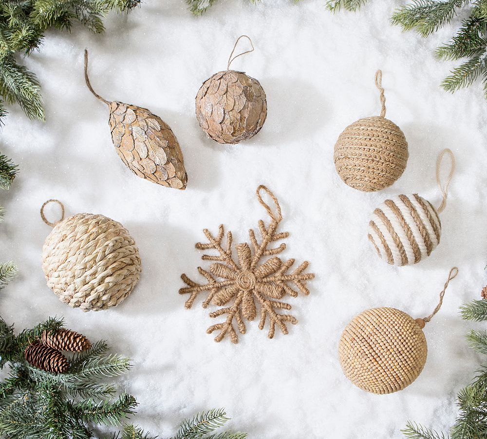 Shatterproof Rustic Forest Ornament Sets