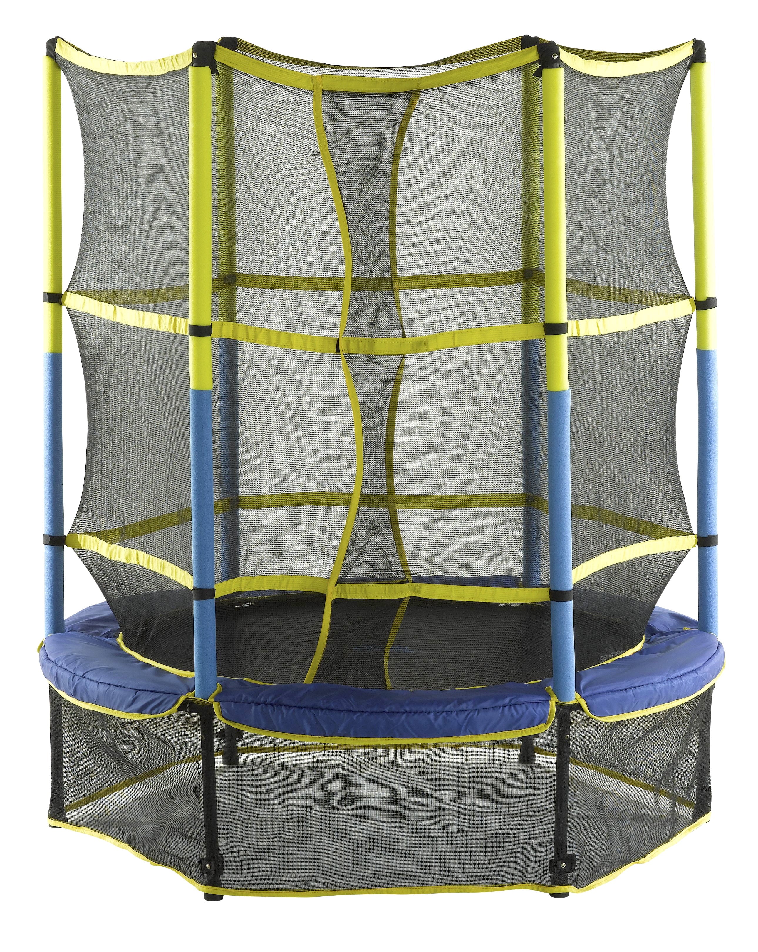 Machrus Upper Bounce 55′′ Kiddy Trampoline & Enclosure Set – Easy Assembly