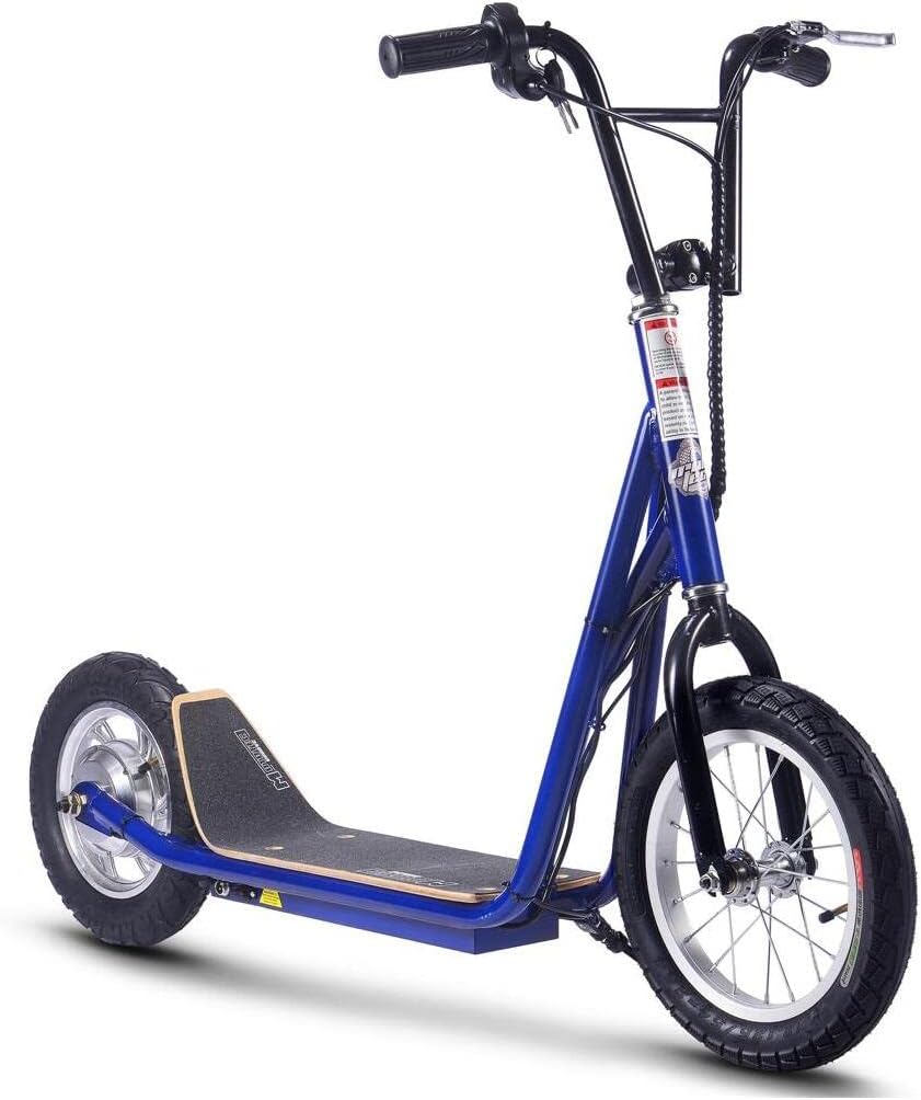36v 350w Big Wheel Lithium Electric Scooter Blue (Groove-350)
