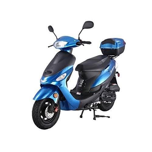 50cc GAS Street Legal Scooter Taotao ATM50-A1 – Blue