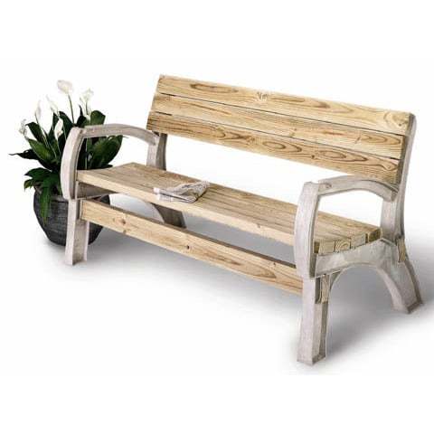 Hopkins 2x4basics Any Size Chair Bench Ends Kit, Structural Resin Supports (Lumber Not Included)