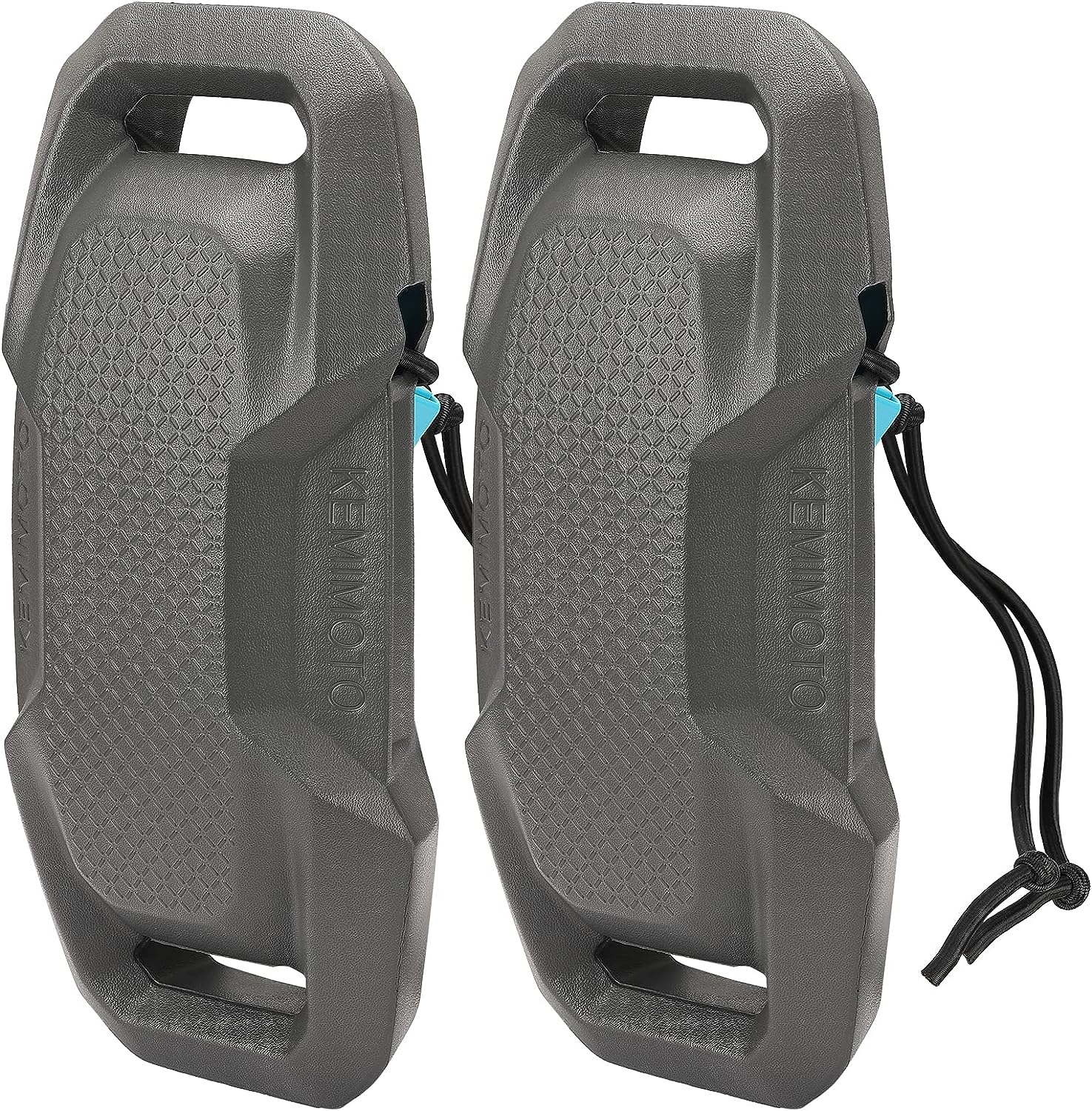 KEMIMOTO Boat Dock Bumpers 2 Pack – Durable Foam Fenders with Reinforced Ropes for 15-25 ft Boats