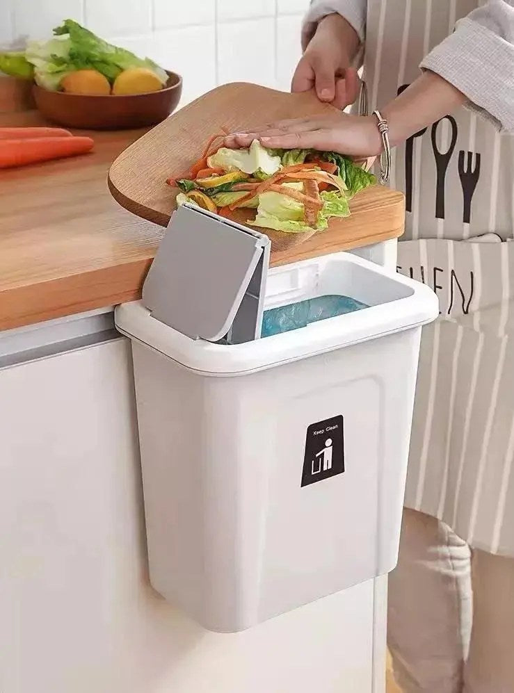 Wall Mount Kitchen Dustbin Garbage Can Cabinet
