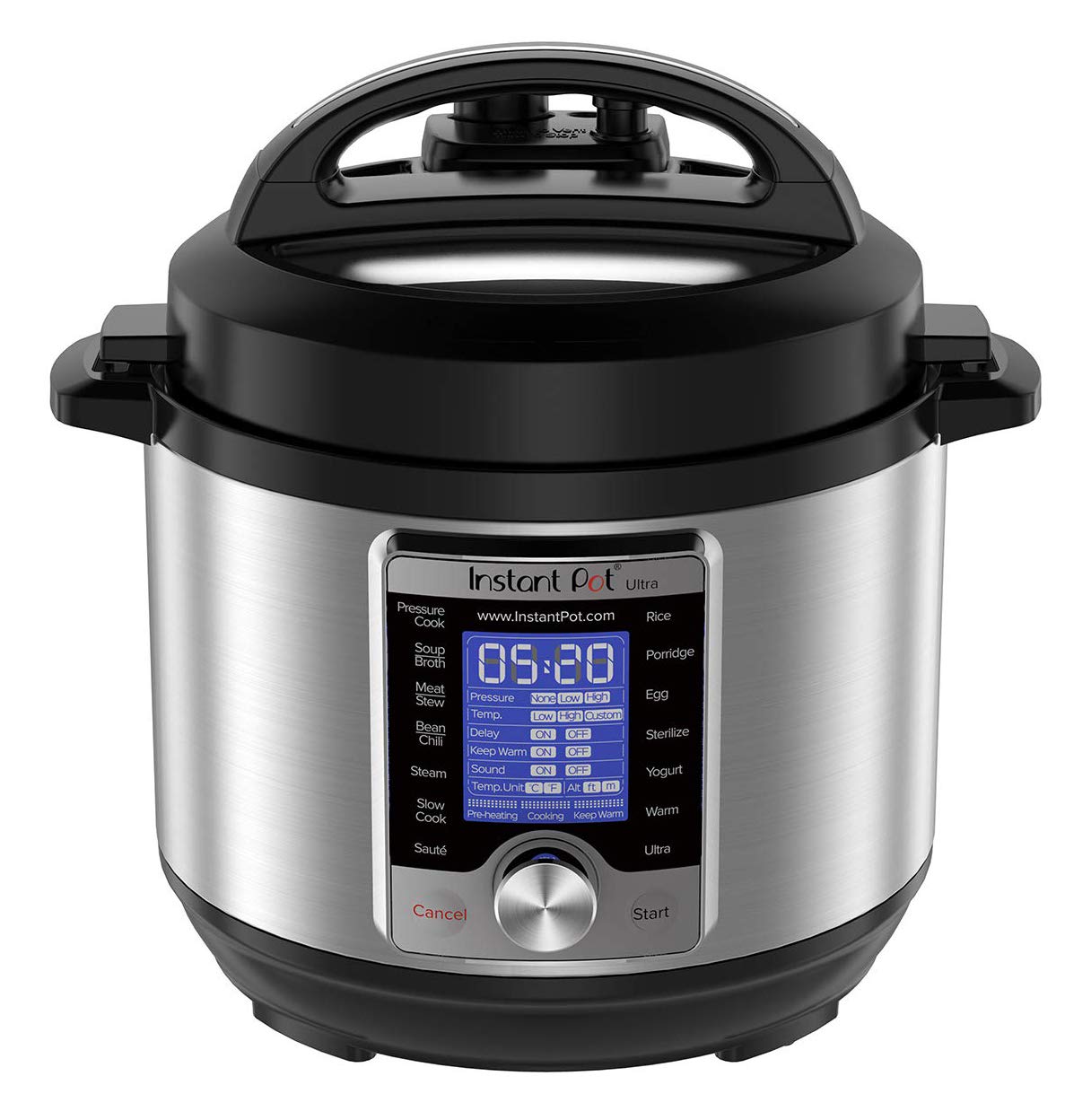 Instant Pot Ultra Mini 3-Quart Programmable Cooker, Stainless Steel, 16-in-1, Silver, Touch Control, UL Certified