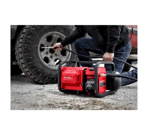 Cakuuma M18 FUEL 2 Gallon Portable Quiet Air Compressor, 18V Battery Powered, Milwaukee Model 2840-20