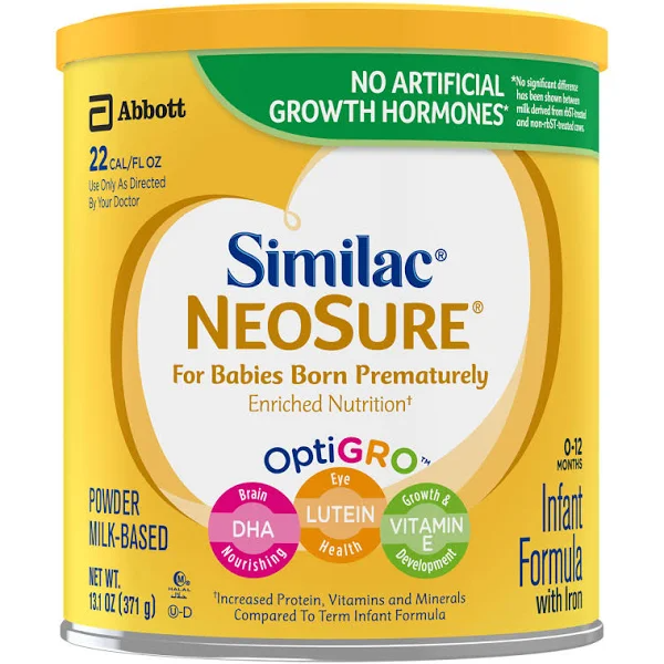 Similac Neosure Infant Formula (FOR Babies Born Prematurely) Powder, 13.1 oz (Pack of 6)