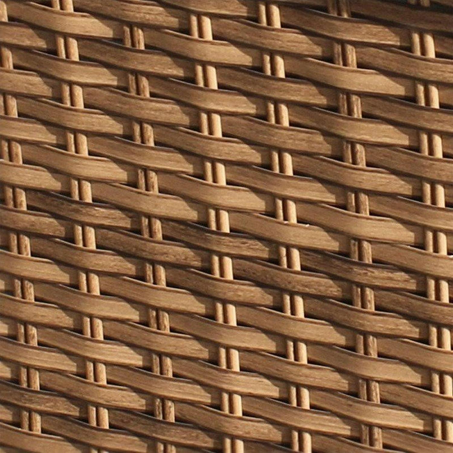 TKC Laguna Caramel Outdoor Wicker Bar Stools Set of 2 – 30′′ Seat Height, Aluminum Frame