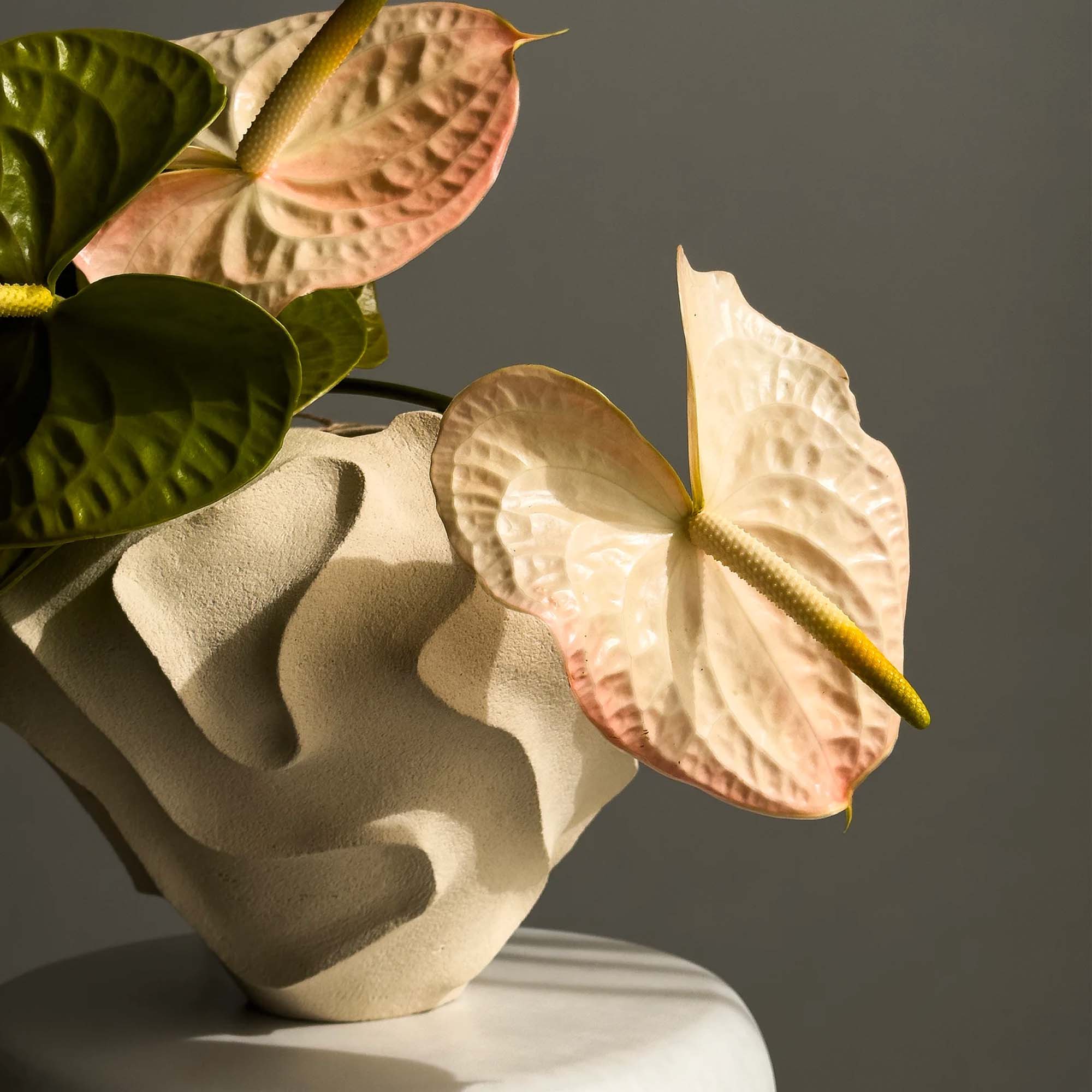 Abstract Large Ceramic Vase