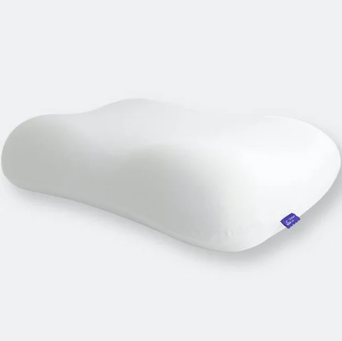Cushion Lab Deep Sleep Pillow, Patented Ergonomic Contour Design for Side & Back