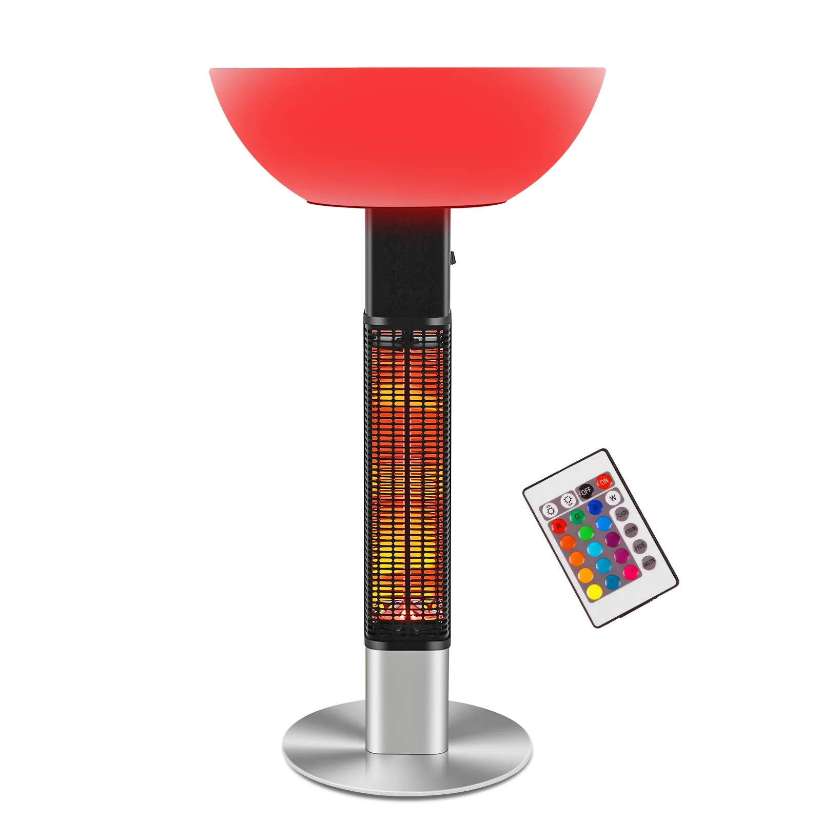 R.W.FLAME 1500W Electric Patio Heater|Waterproof Outdoor/Indoor