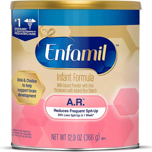 Enfamil A.R. Infant Formula Powder, 12.9 oz Can – Reduces Spit-Up, Supports Digestive Health