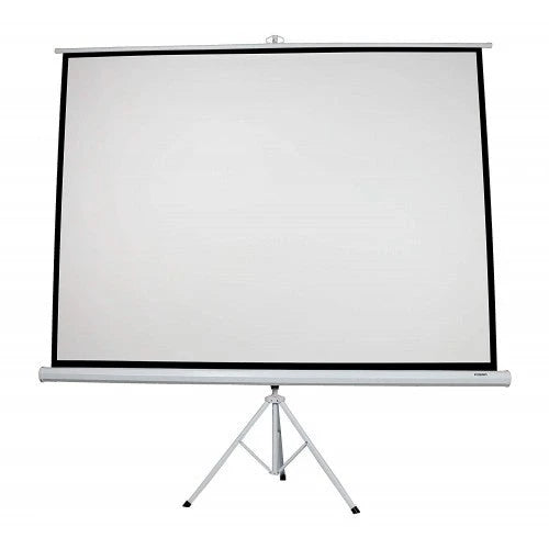 FOSSA 100 Inch Outdoor/Indoor Adjustable Portable Projector Screen with Stand | 4:3 Resolution