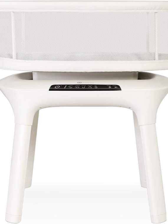 Brand Sleep Adjustable Baby Bassinet – 5 Motions & Speeds, 4 Soothing Sounds, 2 Heights