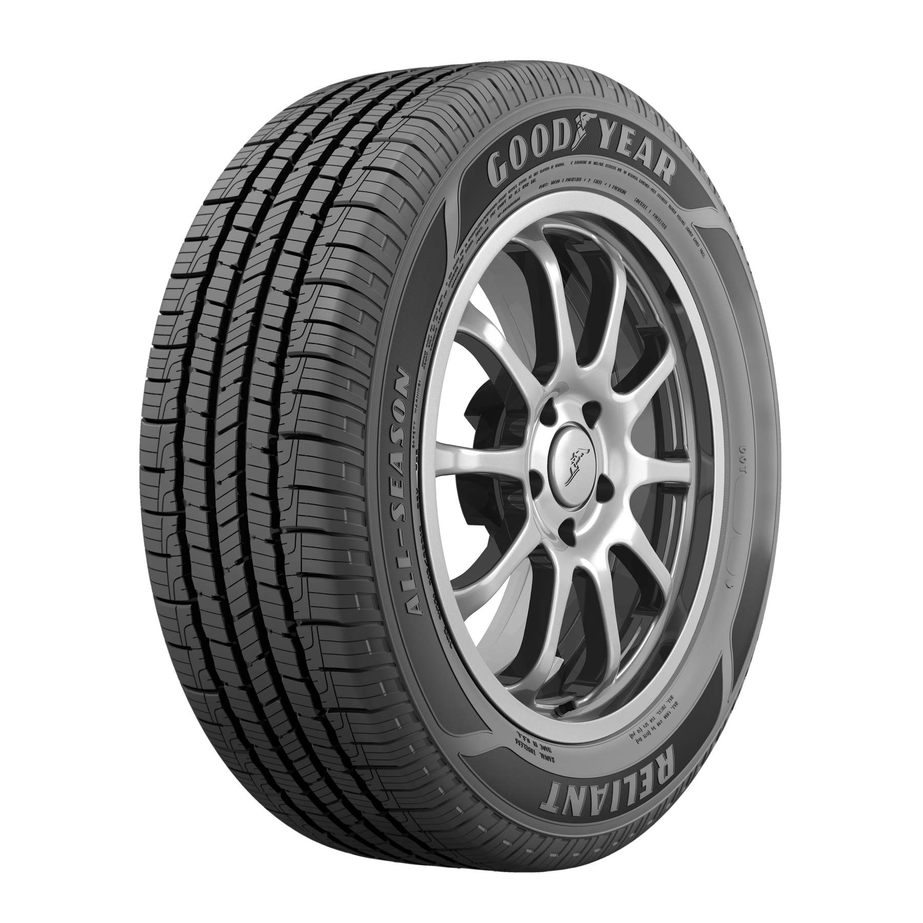 Goodyear Reliant 225/60R18 100V All-Season Tire for Passenger Cars