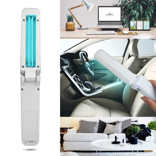 Germicidal lamp UV Light Mini Sanitizer Travel Wand UV Light Without Chemicals for Hotel Household Wardrobe Toilet Car Pet Area