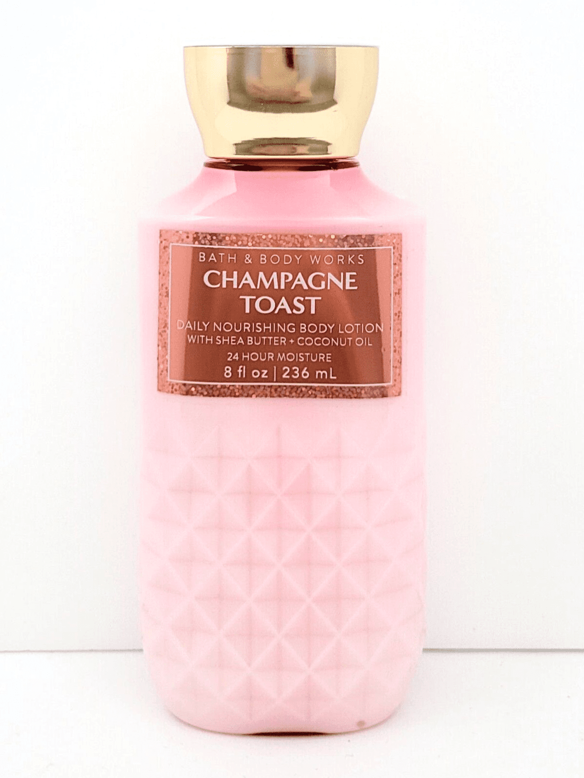 Bath & Body Works Champagne Toast Nourishing Body Lotion, Shea Butter & Vitamin E, 8 fl oz