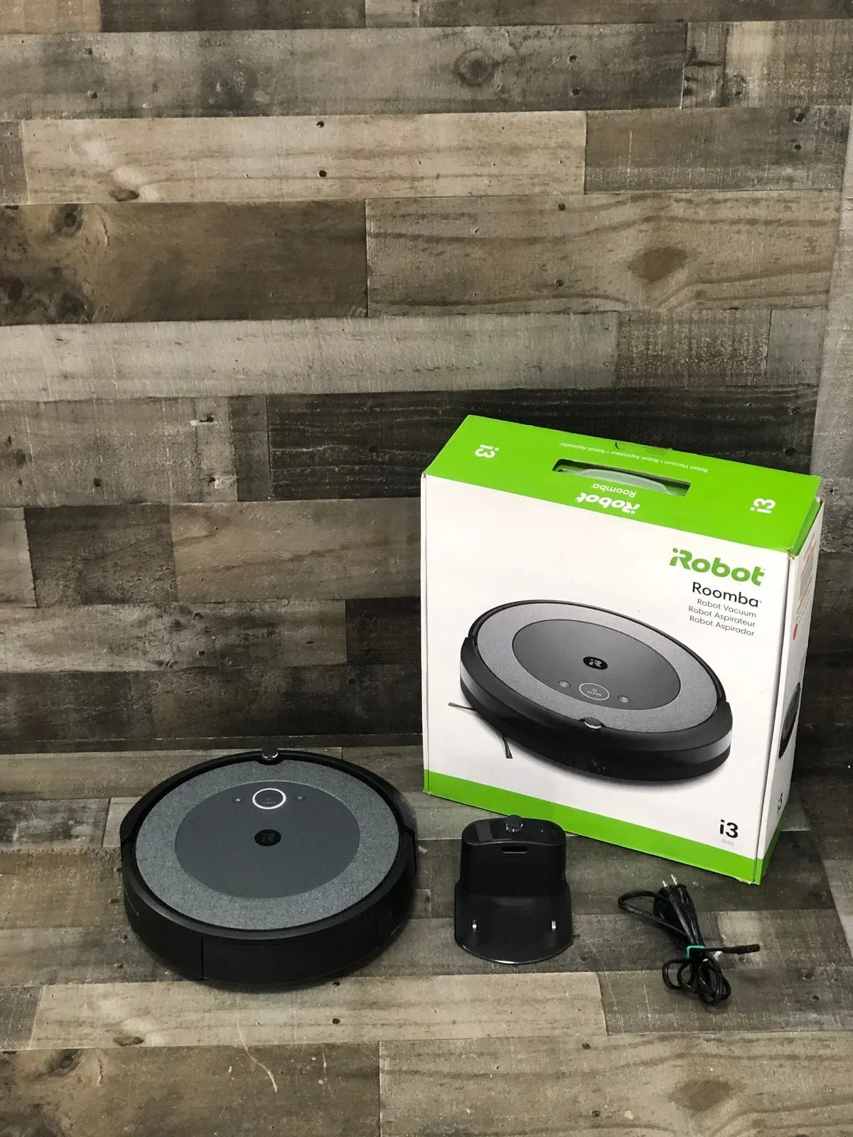 iRobot Roomba i3 EVO Wi-Fi Connected Robot Vacuum with Smart Mapping, Works with Google (Renewed)