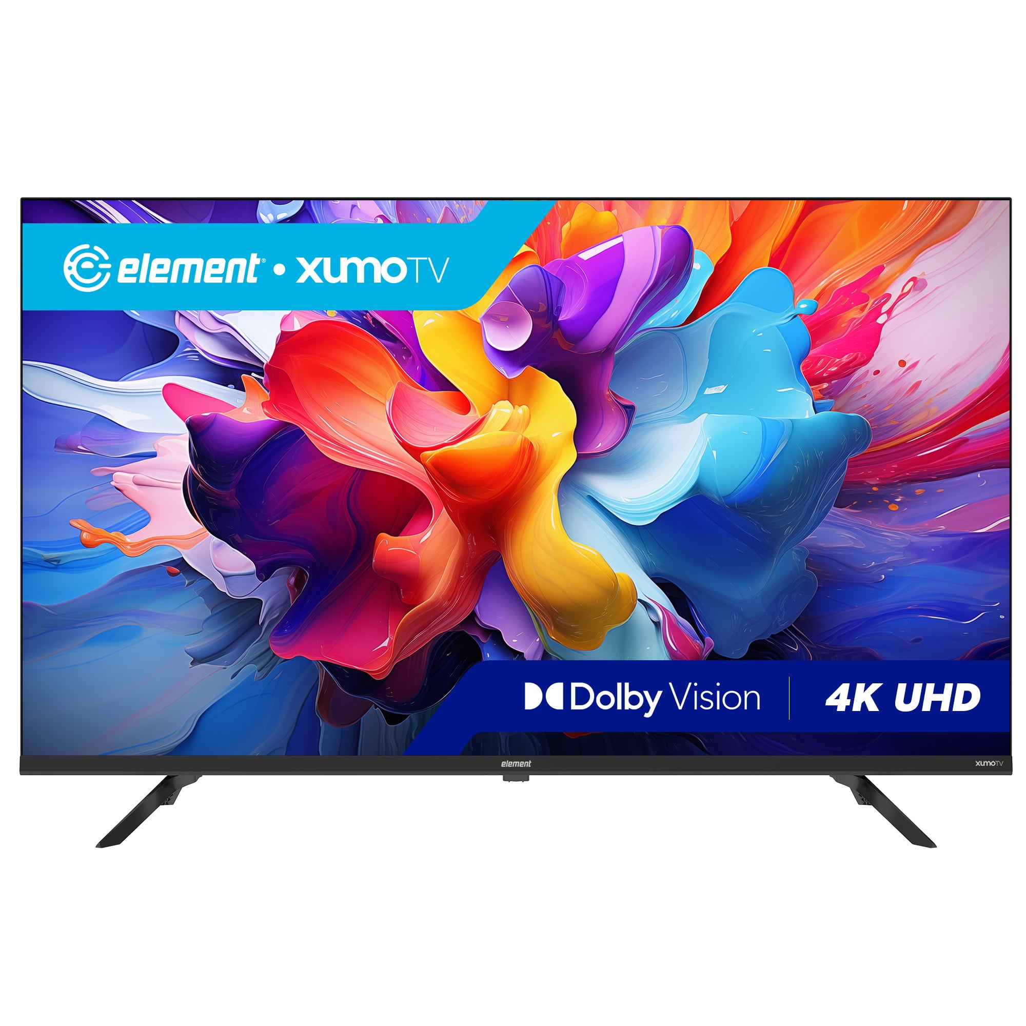 Element 43′′ 4K UHD Xumo Smart TV with Dolby Vision HDR & 120Hz Refresh Rate