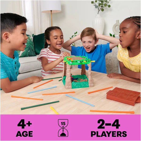 Spin Master Sink N’ Sand Game with Kinetic Sand – Interactive Family Board Game