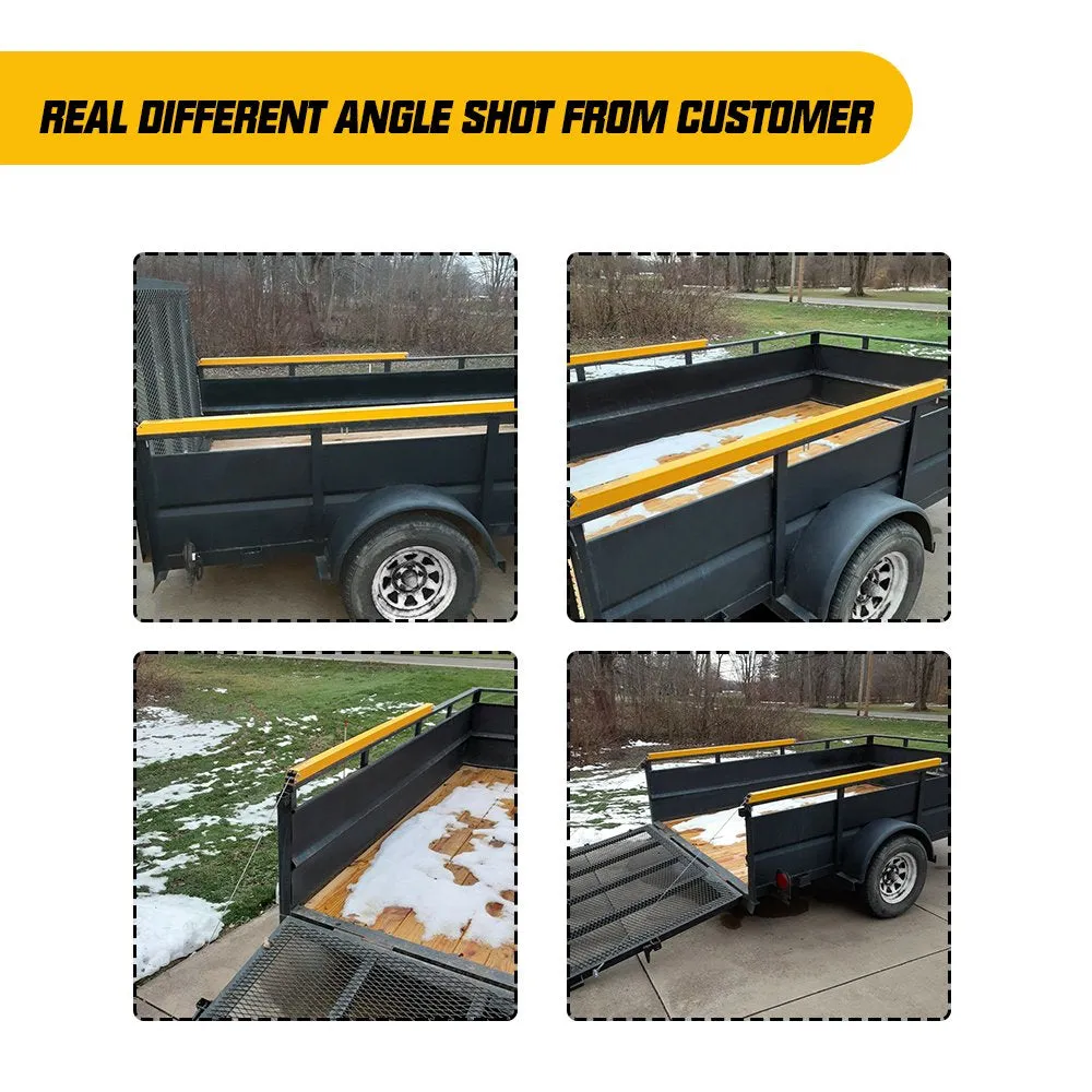 ECOTRIC 2-Sided Trailer Hitch Lift Tailgate Gate Ramp Lift Assist System 400 LBS