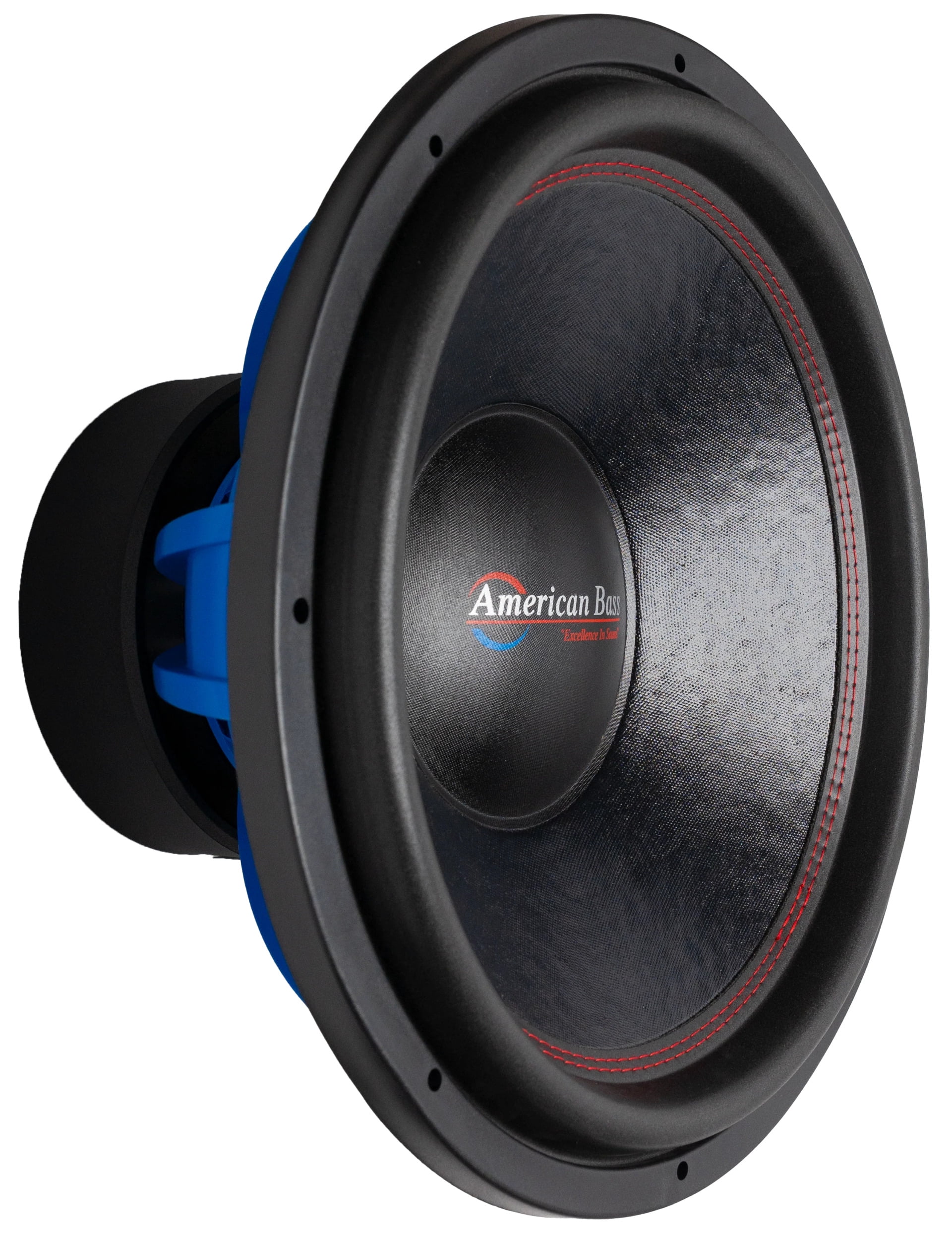 American Bass HD 18′′ Subwoofer, 2000W RMS, Dual 1 Ohm Voice Coil, Black, Kevlar Cone