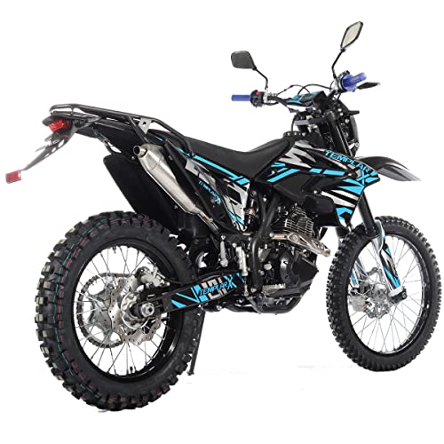 X-PRO Templar X 250cc Dirt Bike, Zongshen Engine, 6-Speed Manual, Adjustable Forks, Alloy Wheels, LED Lights, 9L Fuel Capacity