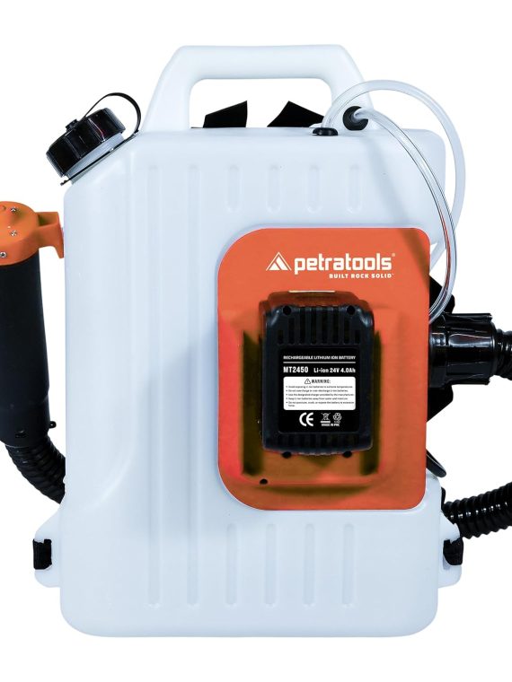 Cordless ULV Cold Fogger Backpack Sprayer, 2.6 Gallon – Battery-Powered Mosquito Fogger for Outdoor Use