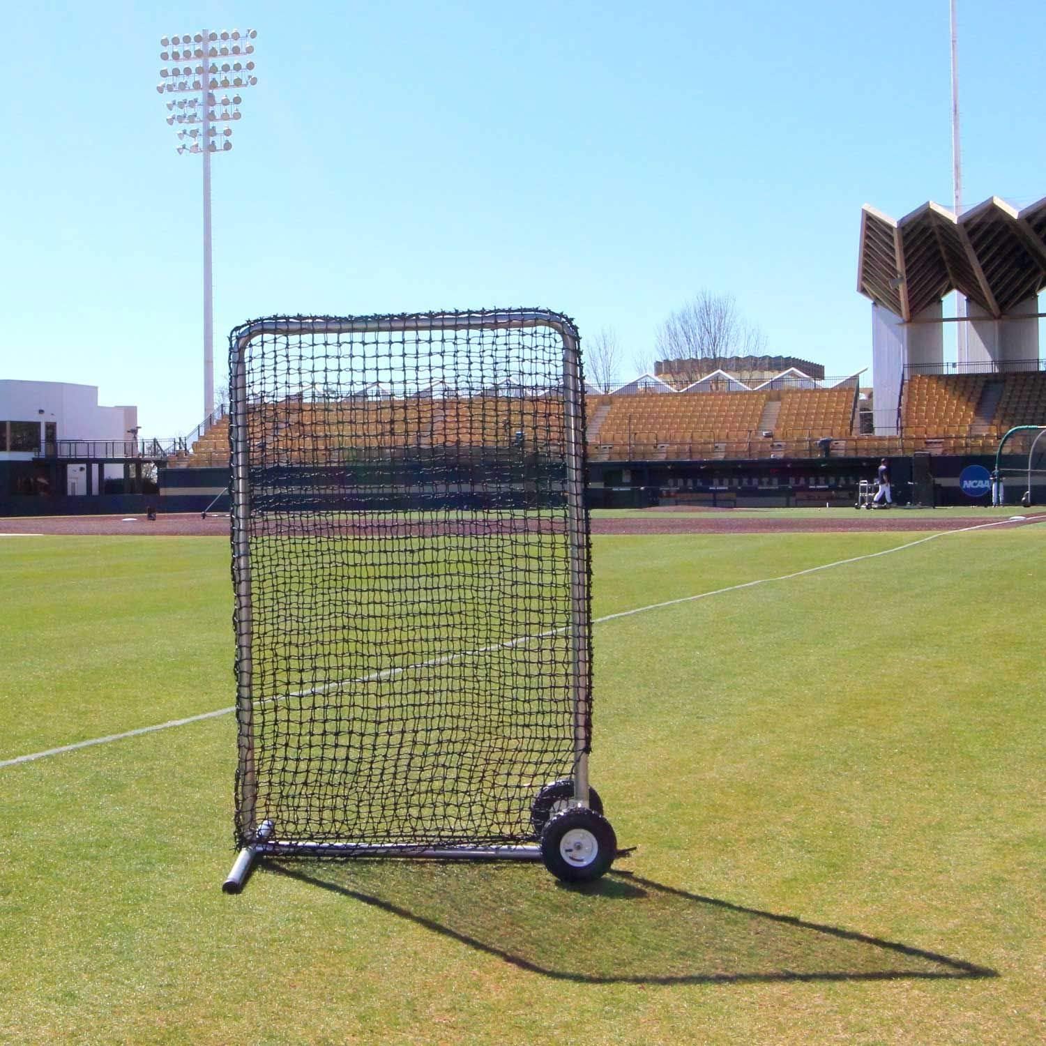 Cimarron Premier 4×6 Safety Net & Frame with Wheels – Durable & Mobile Sports Protection Screen