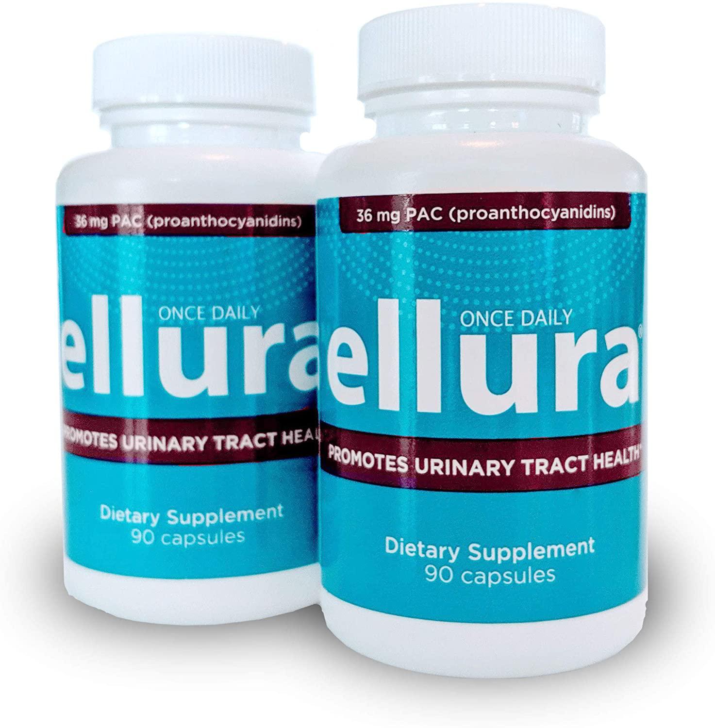 ellura 36 mg PAC (180 caps) Highly Effective Urinary Tract Supplement