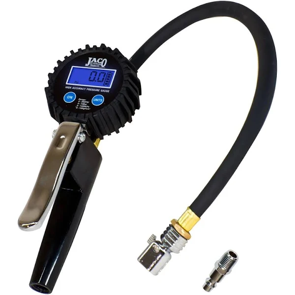 Jaco FlowPro 2.0 Digital Tire Inflator with Pressure Gauge - 200 PSI