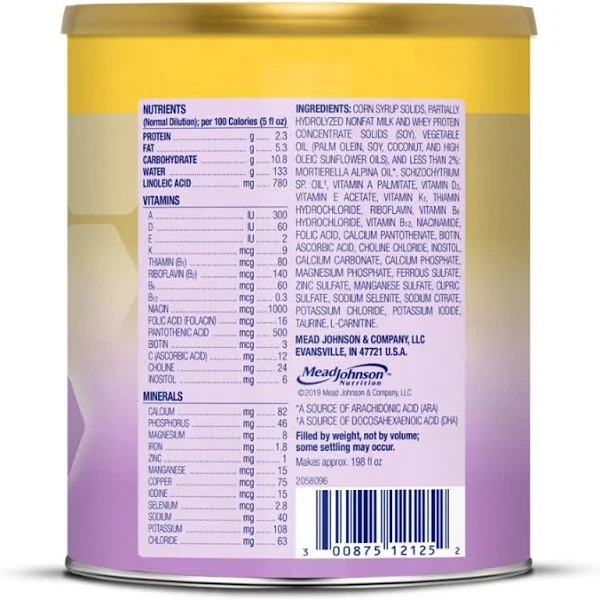 Enfamil Gentlease Infant Formula, Milk-Based Powder with Iron, 27.7 oz, DHA & Choline for Brain Support