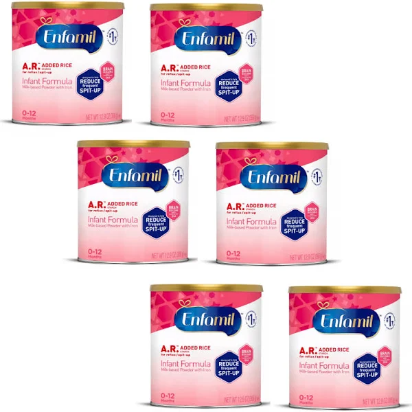 Enfamil A.R. Infant Formula Powder, 12.9 oz Can – Reduces Spit-Up, Supports Digestive Health