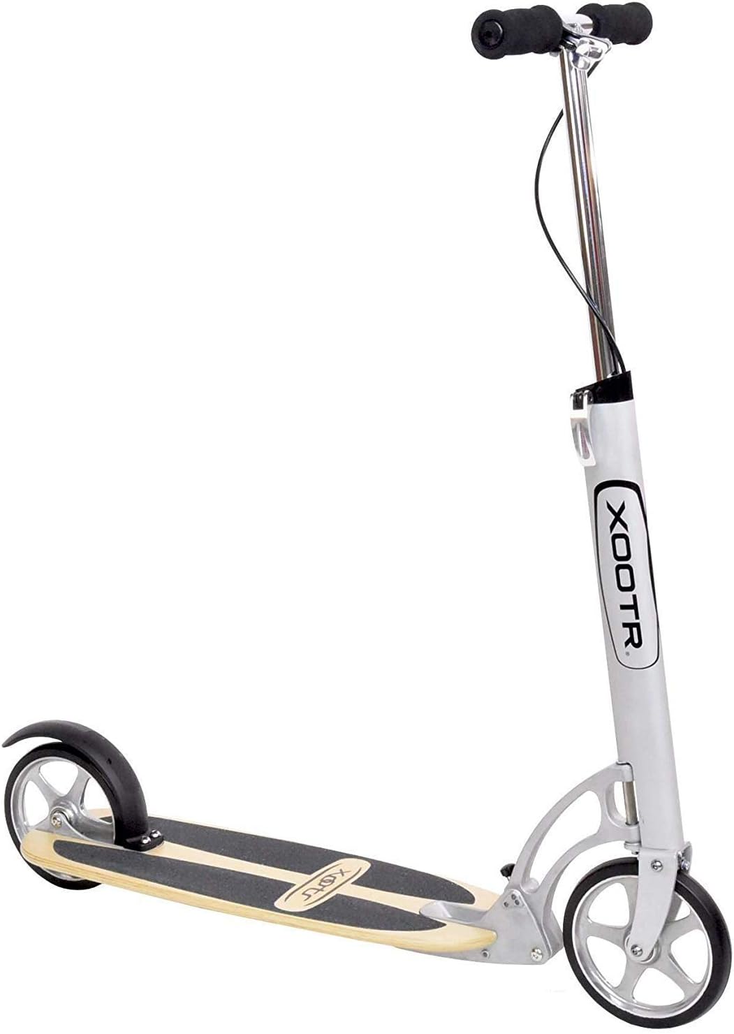 Cruz Kick Scooter for Teens/Adults, 800+lb Capacity, QuickClick Folding, Front & Rear Brakes