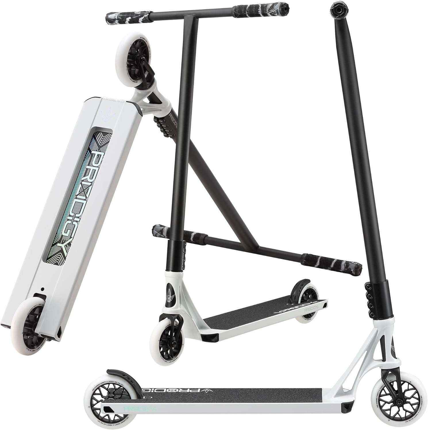 High Performance Street Scooter – White | Professional Level Parts | Suitable for All Skill Levels