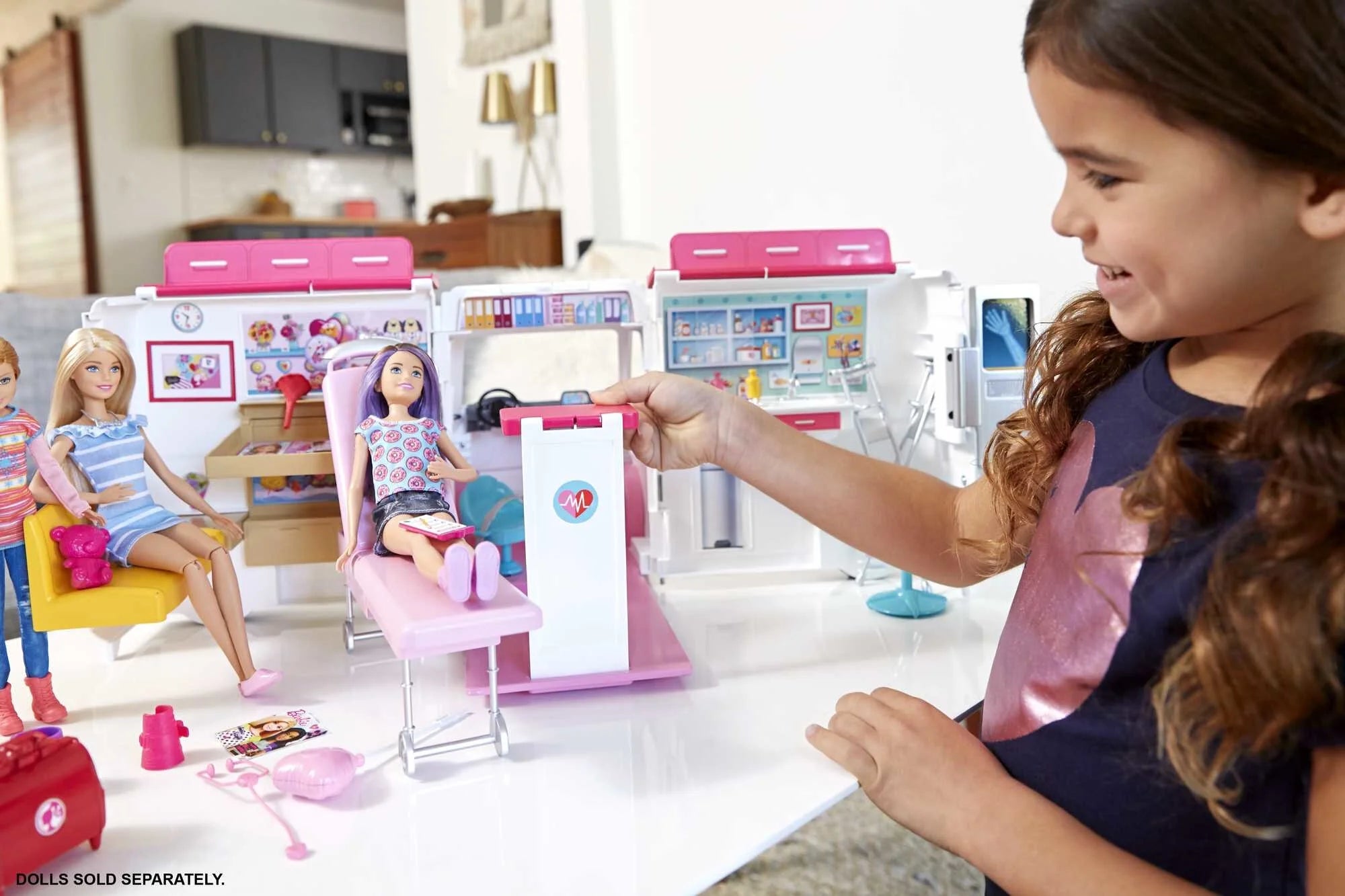 Barbie Care Clinic 2-in-1 Fun Playset for Ages 3Y+